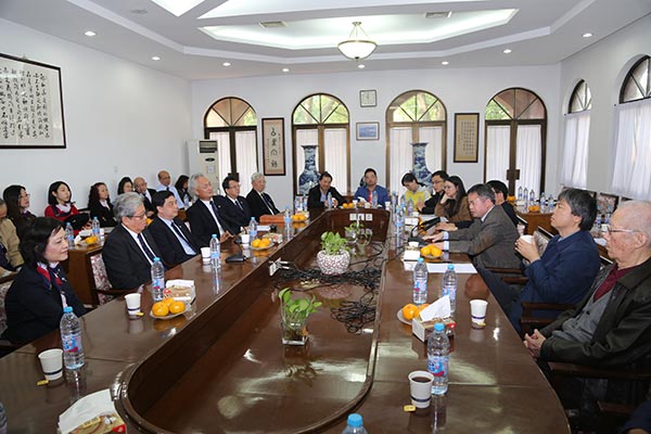 华东神学院与香港中华基督教会圣颂团举行圣乐交流 华东神学院与香港中华基督教会圣颂团举行圣乐交流